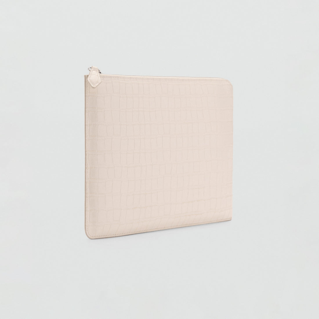 Women's Croco Leather Effect Laptop Bag