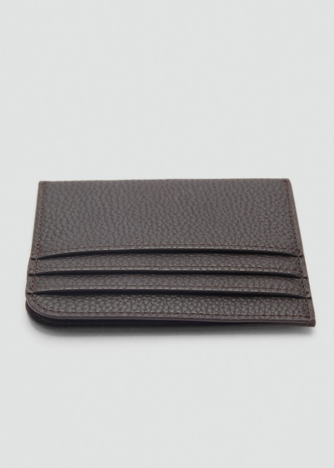 Men Pebbled Leather Card Holder