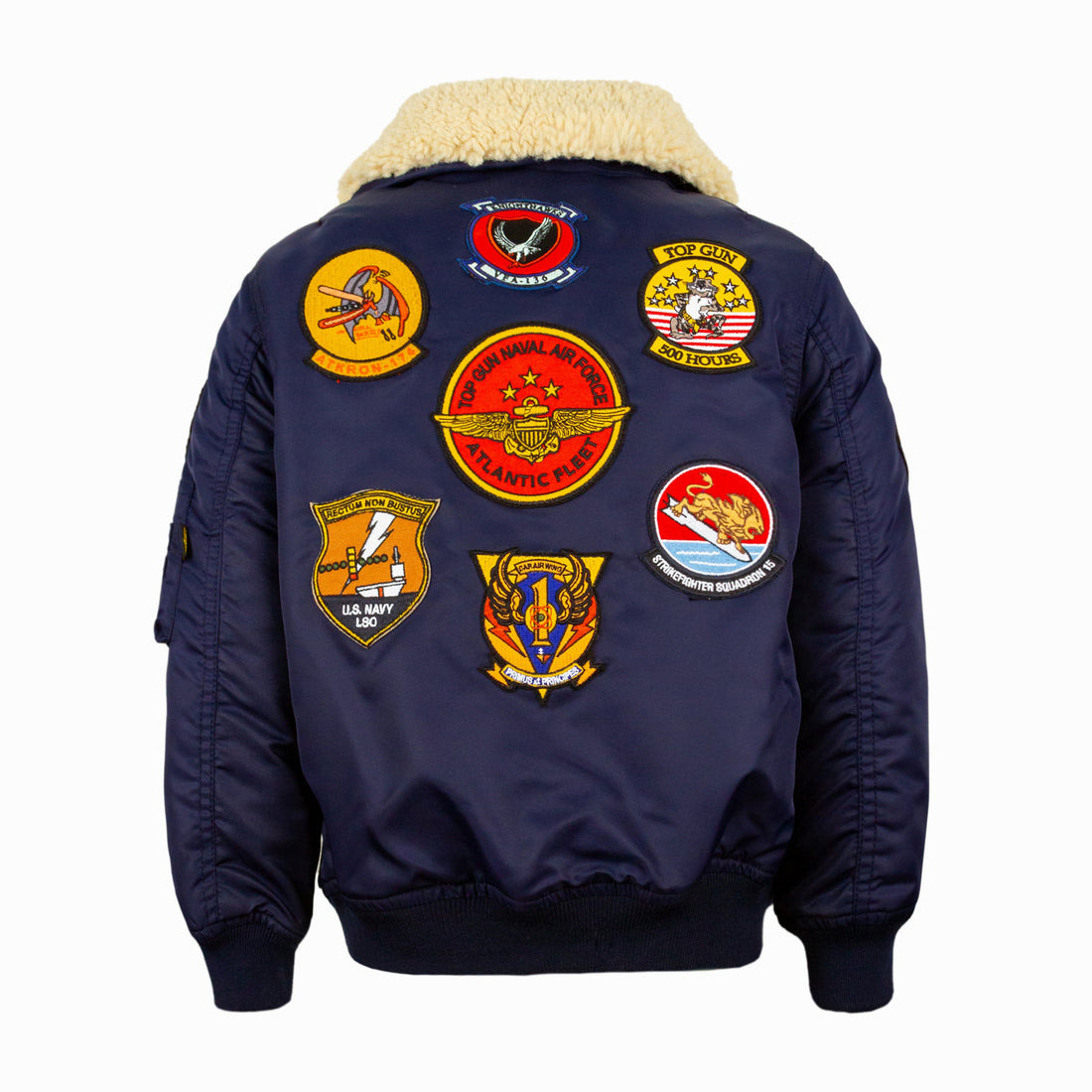 Herren ATLANTIC FLEET Nylon Collegejacke