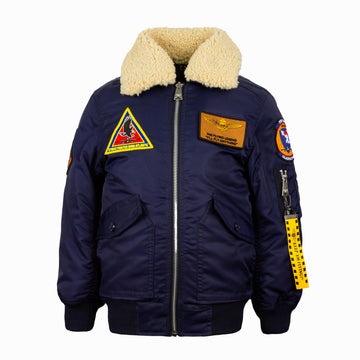 Men's ATLANTIC FLEET Nylon Varsity Jacket