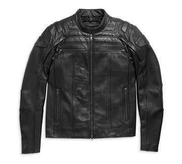 Men's Auroral II Leather Motorcycle Jacket
