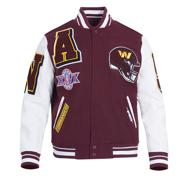 Men's COMMANDERS MASHUP Rib Wool Varsity Jacket