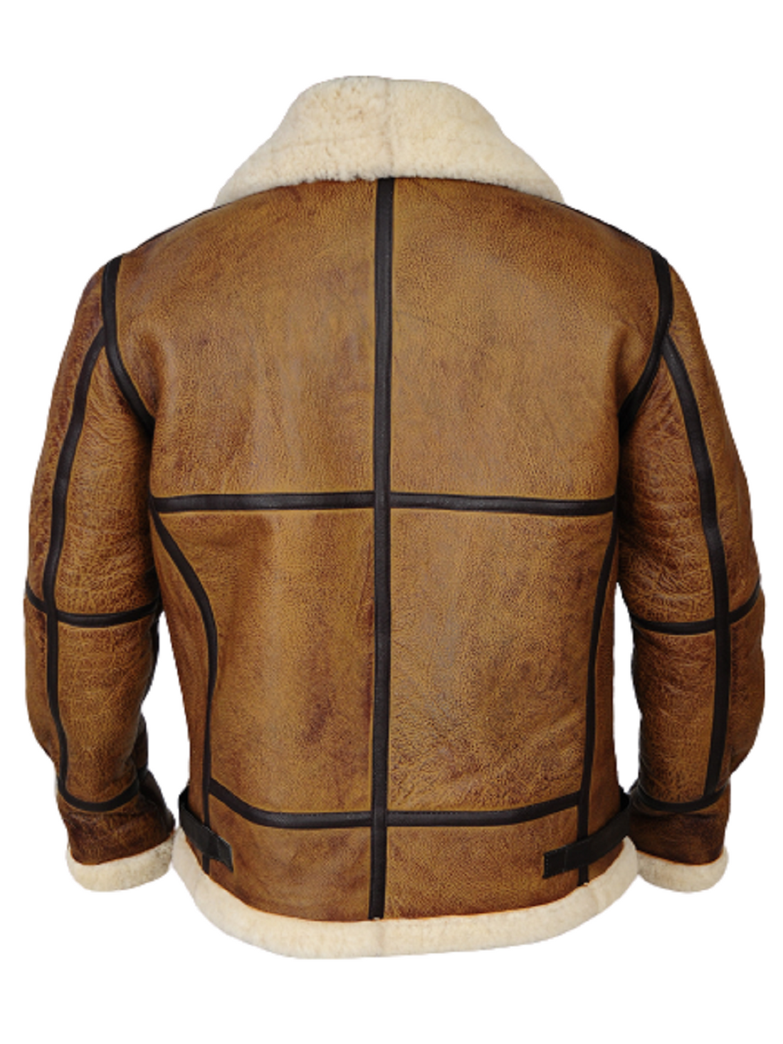 Men's Classic B3 Bomber Shearling Leather Jacket