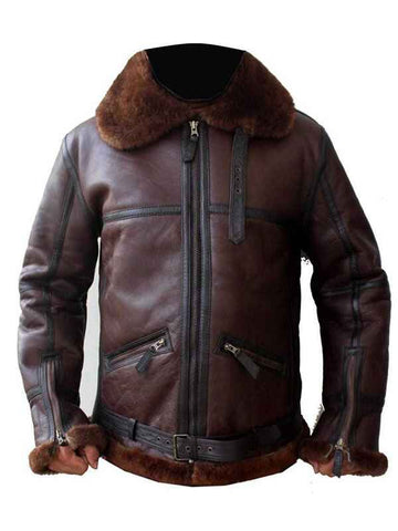 Men’s Coffman Shearling Leather Jacket