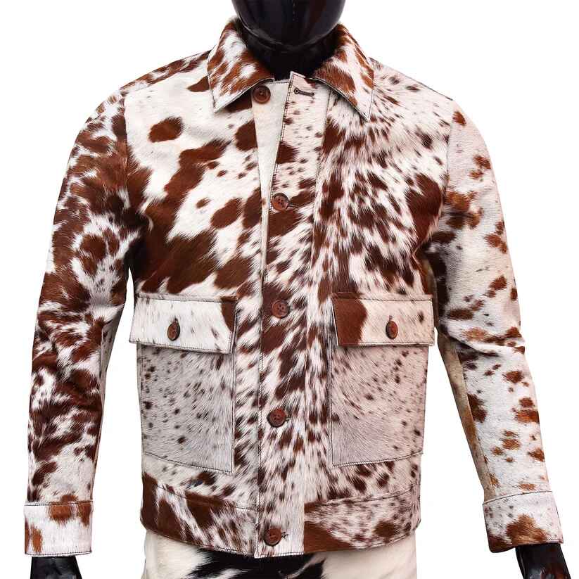 Men's Cowhide Leather Jacket