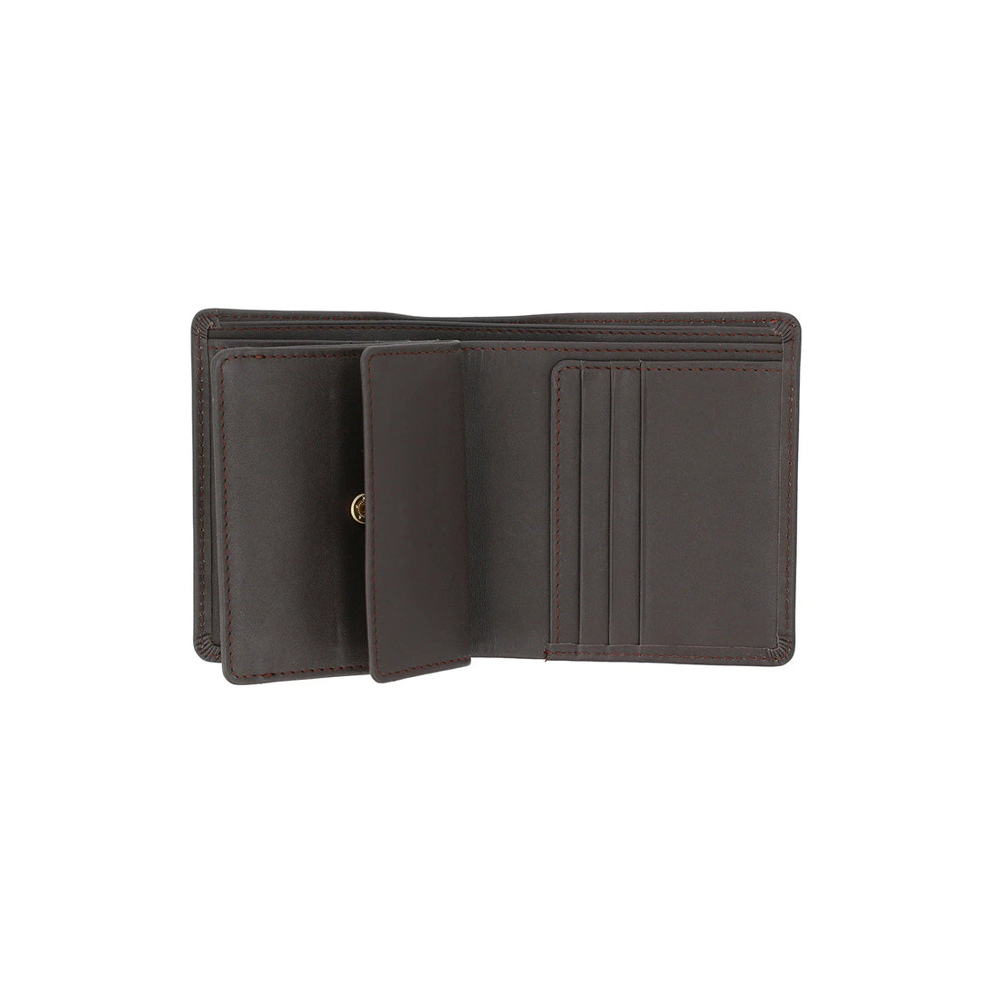 Men's Dark Brown Leather Wallet With 11 Card slots