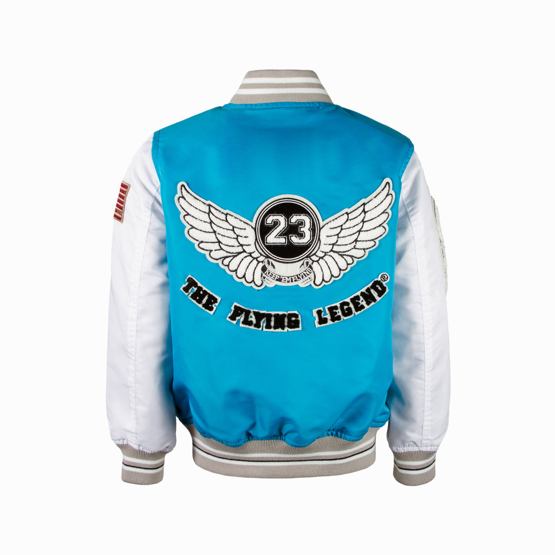 Men's FLYING LEGEND Nylon Varsity Jacket