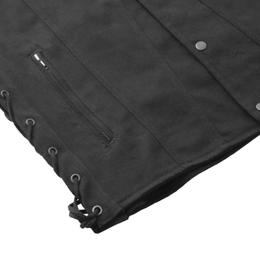 Chaleco de cuero Houston para hombre