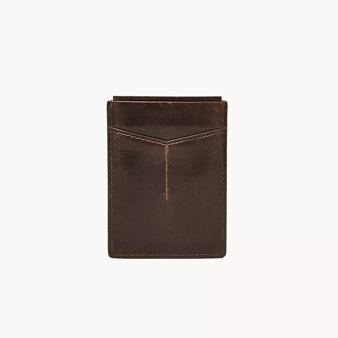 Men's Leather Magnetic Card Case Wallet