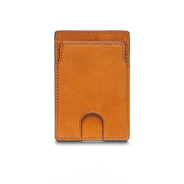 Men's Old Leather Slim Card Case