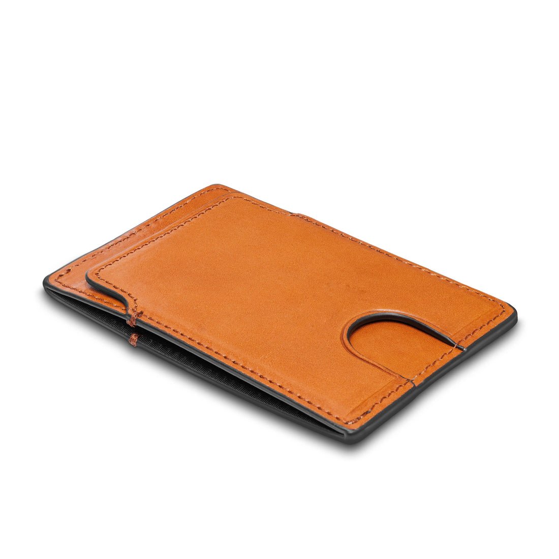 Men's Old Leather Slim Card Case