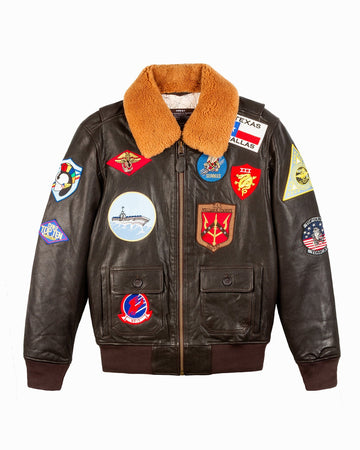 Men's TOP GUN® OFFICIAL SIGNATURE SERIES LEATHER JACKET 1.0