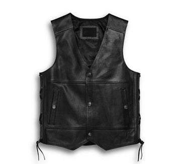Men's Tradition II Leather Vest
