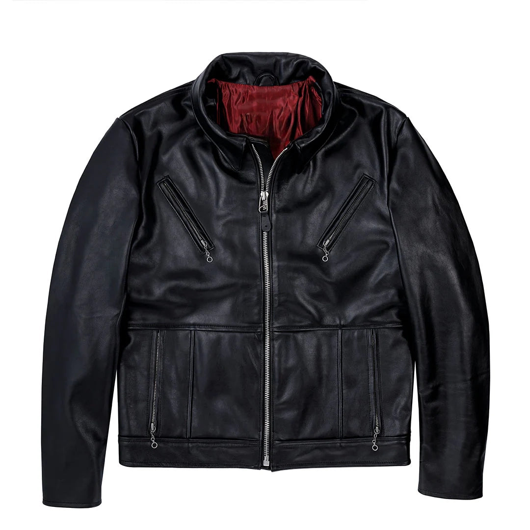 Men's Victory Rider Motorcycle Leather Jacket