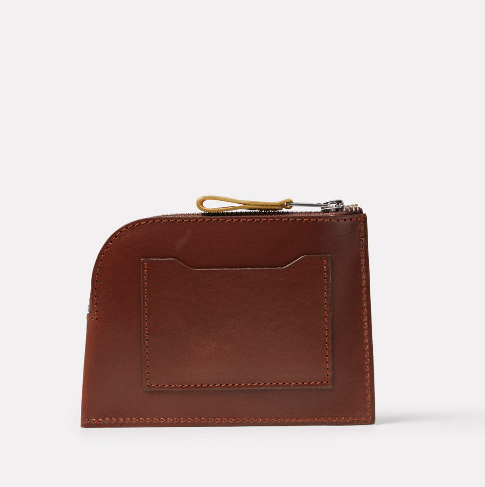 Women Leather Purse in Carob