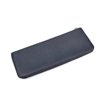 Women's Faux Leather Navy Wallet