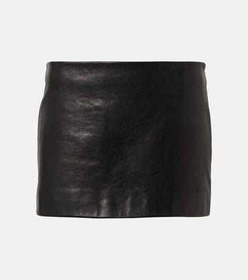 Women's Jett Mini Leather Skirt