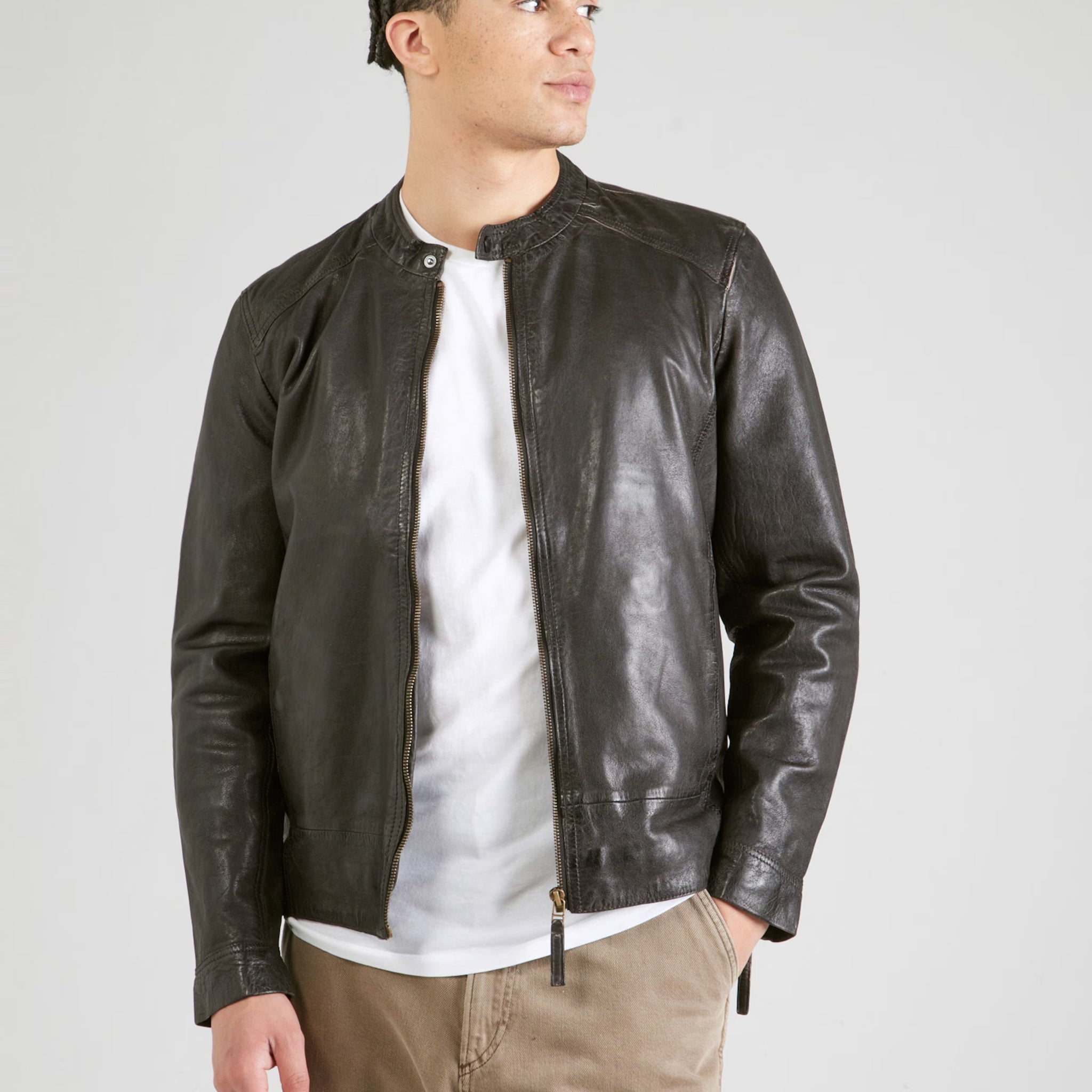 FREAKY NATION Men's Leather Jacket