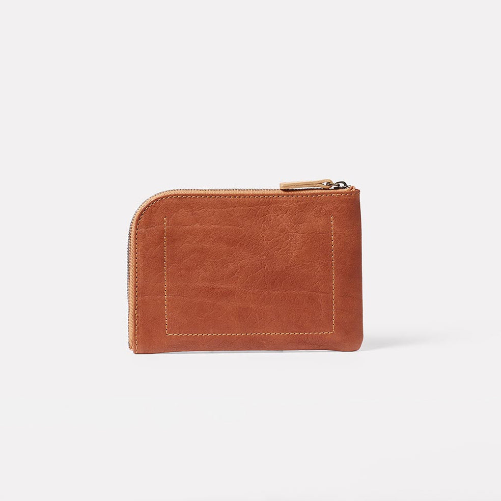 Women's Medium Calvert Leather Purse in Redwood