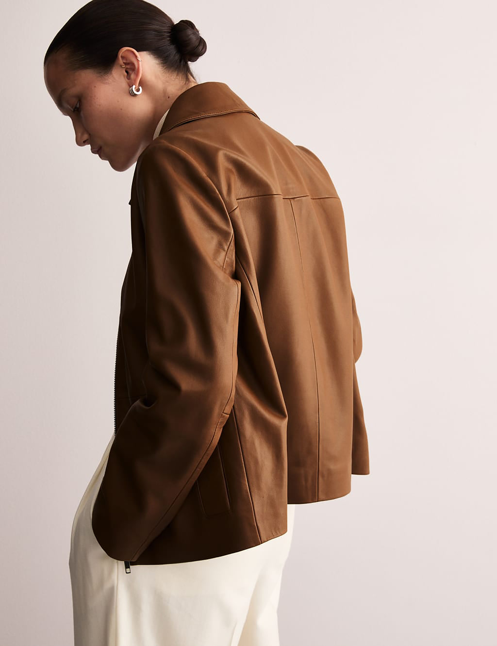 Leather Trucker Jacket