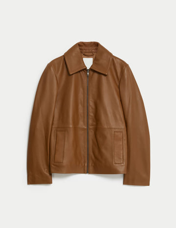 Leather Trucker Jacket