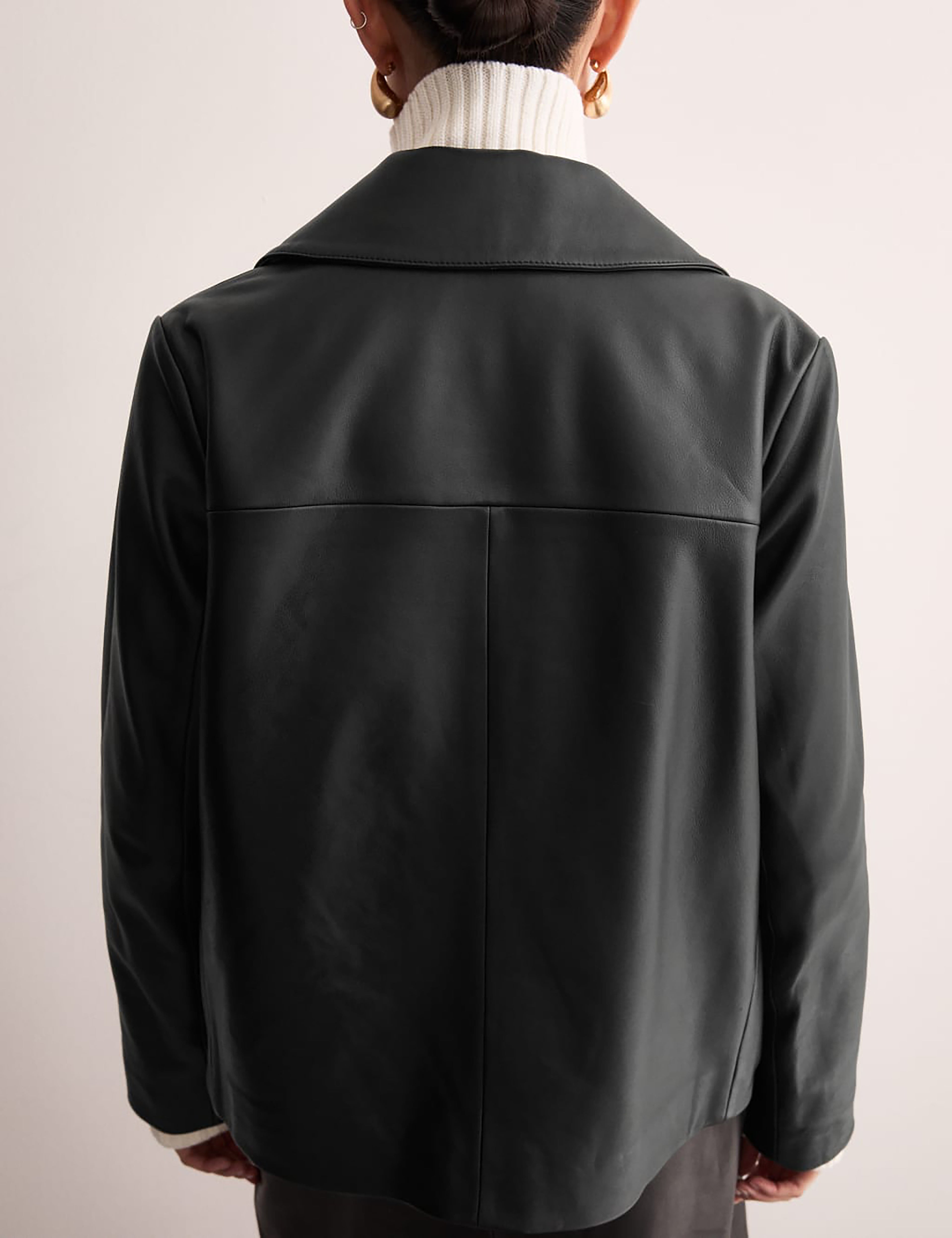 Leather Trucker Jacket