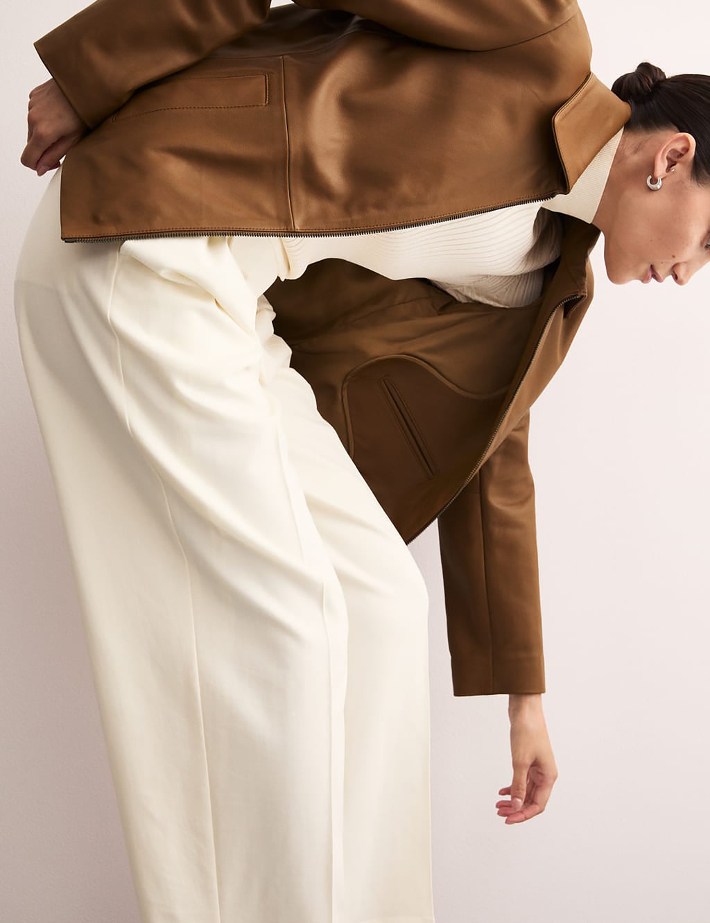 Leather Trucker Jacket