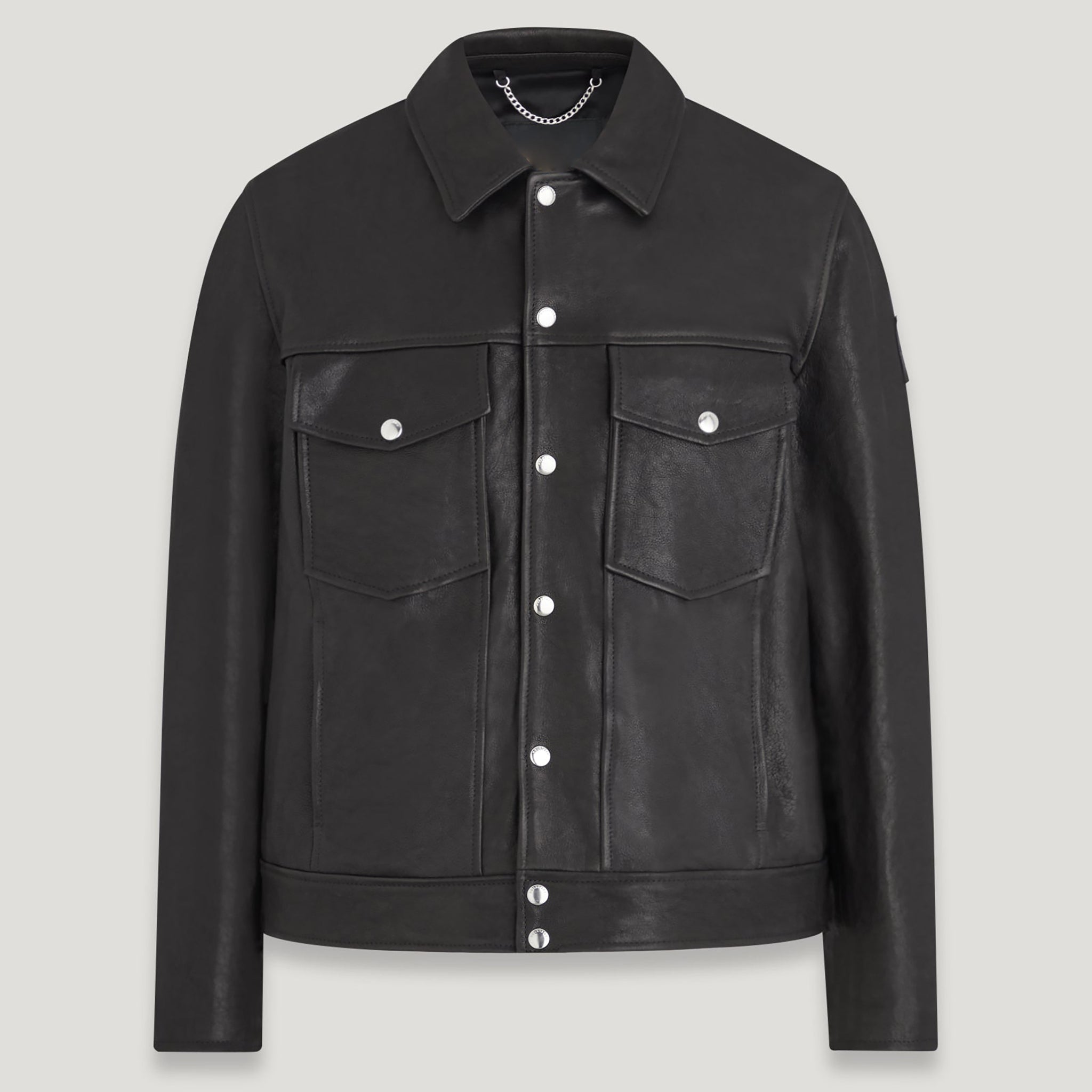 Luxury Black Piston Fashion Jacket