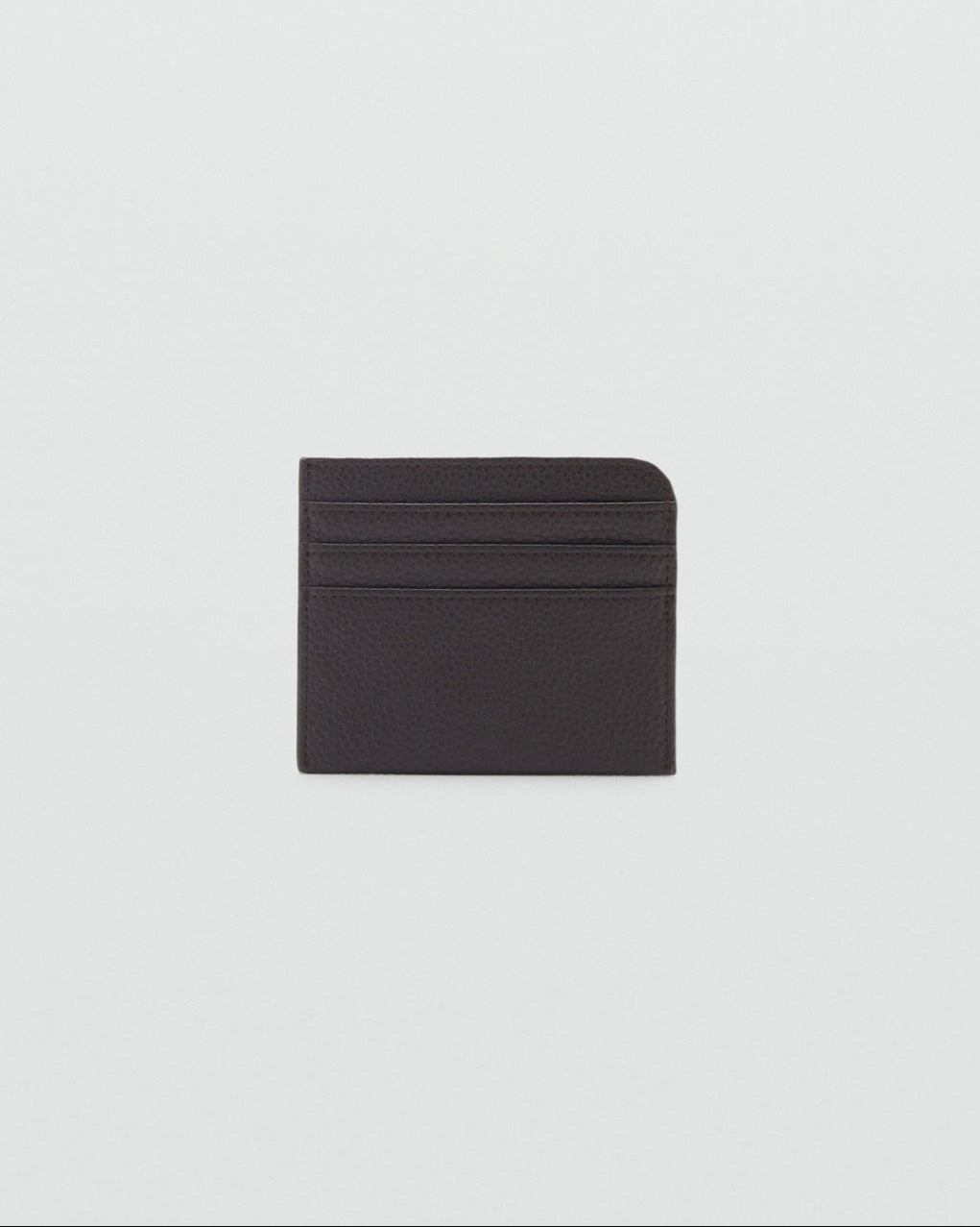 Men Pebbled Leather Card Holder