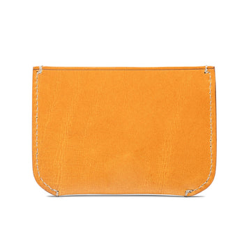 Men's 2 Premium Color Front Pocket Leather Card Case