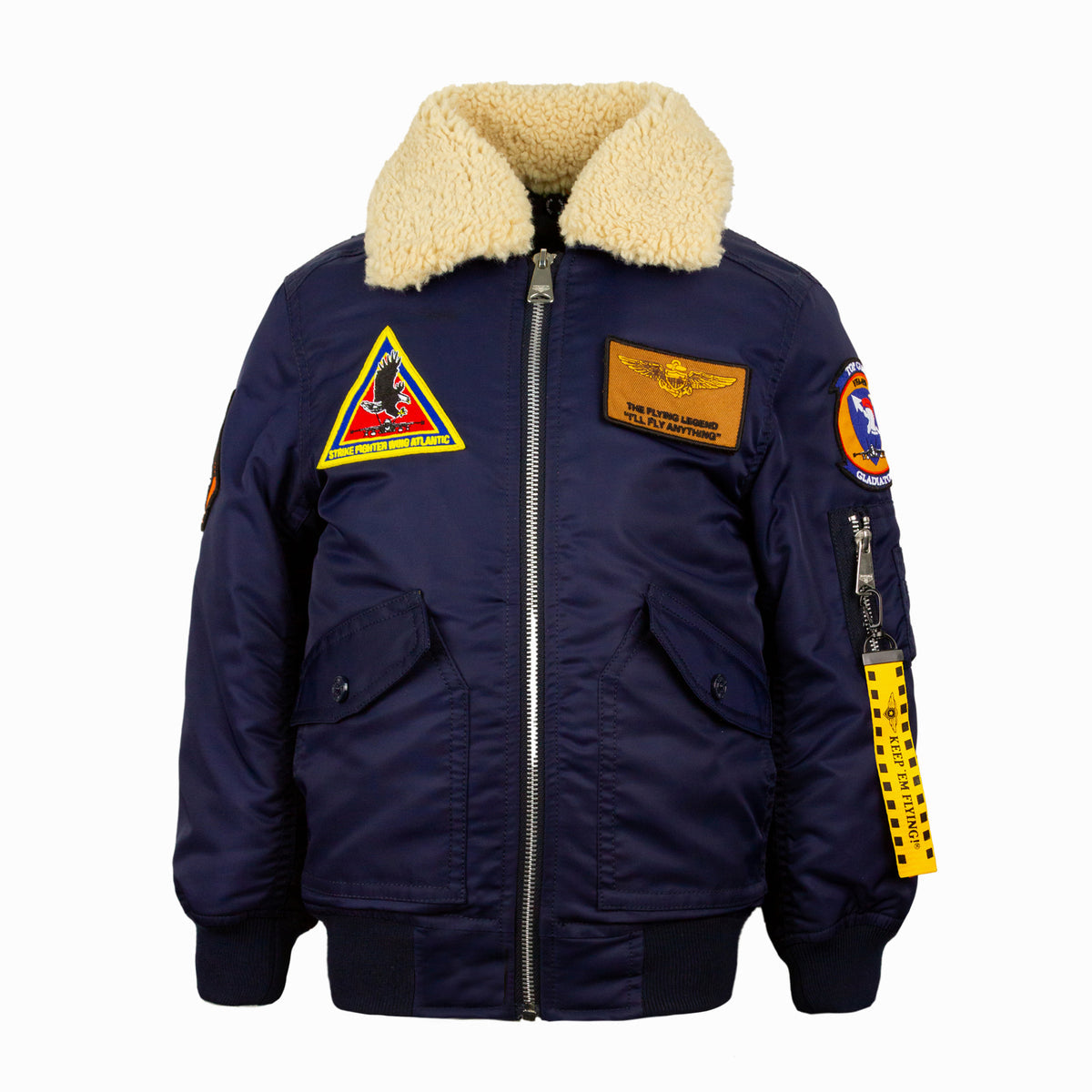 Men's ATLANTIC FLEET Nylon Varsity Jacket