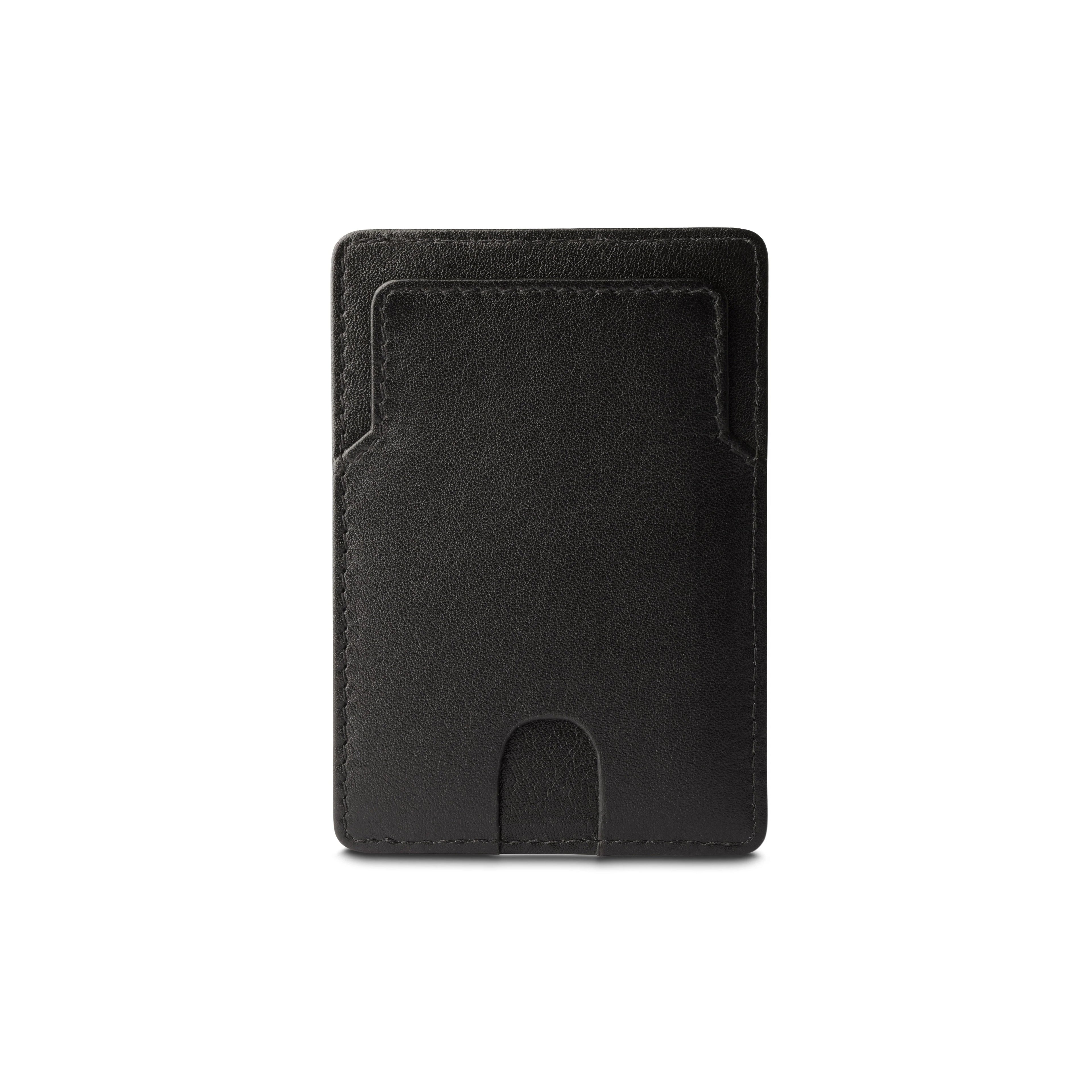 Men's Black RFID Leather Card Holder