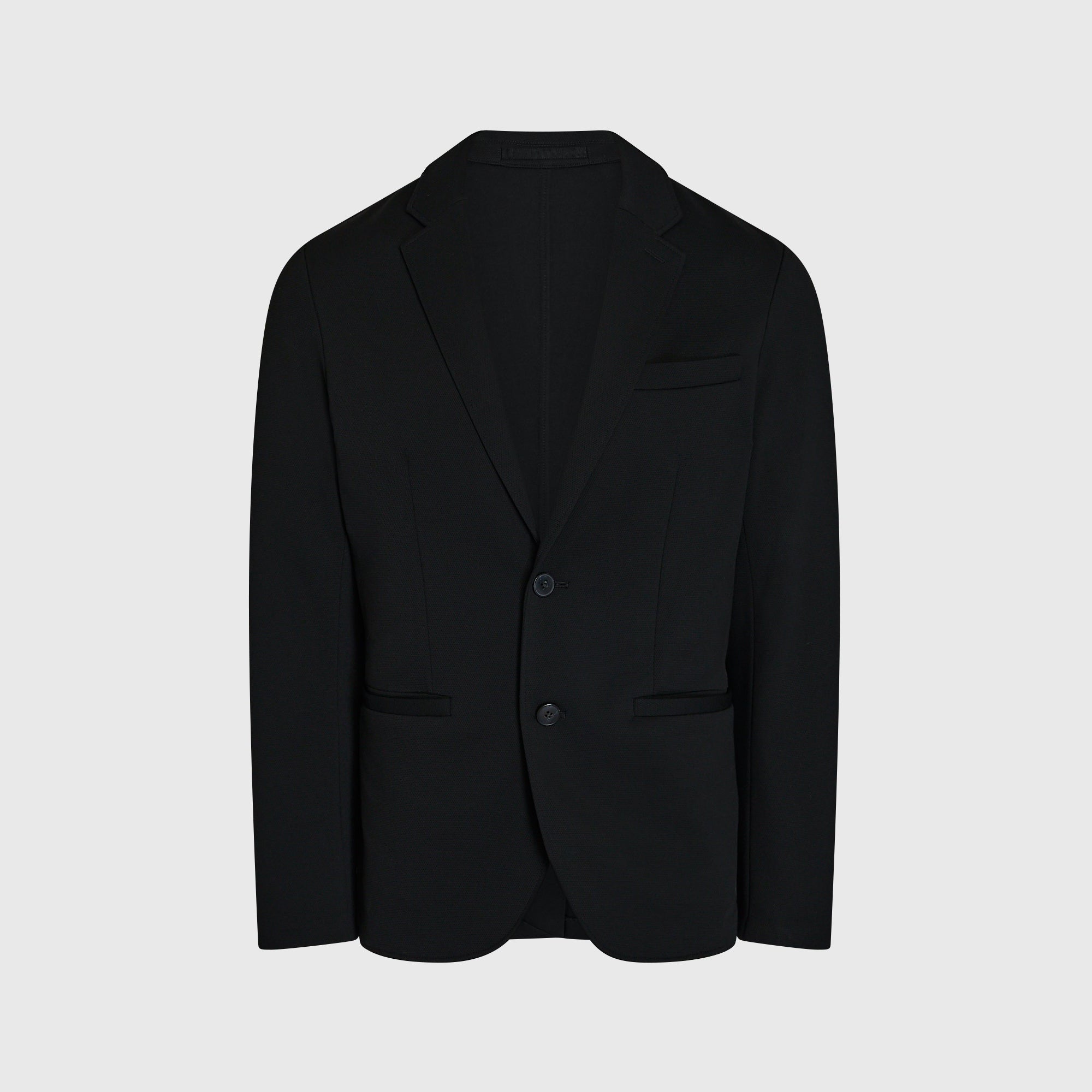 Men's Classic Fit Two Button Pique Knit Blazer