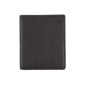 Men's Dark Brown Leather Wallet With Two Card pockets