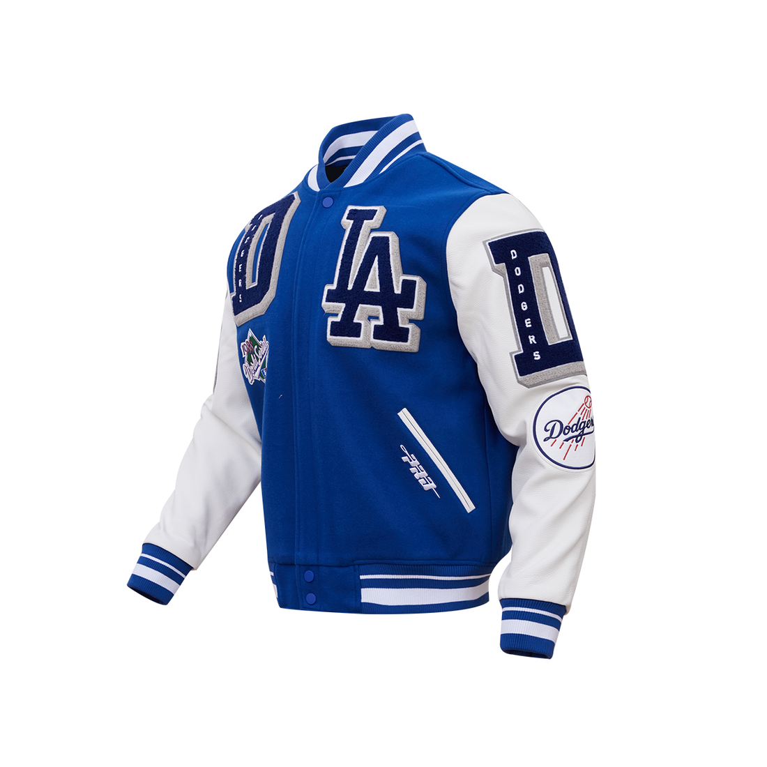 Men's LOS ANGELES DODGERS Rib Wool Varsity Jacket