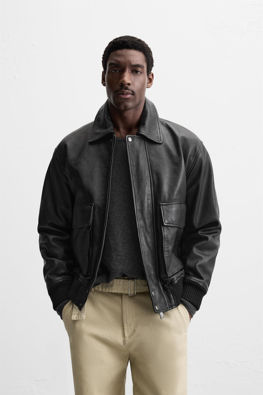 Men's Long Sleeves Bomber Jacket