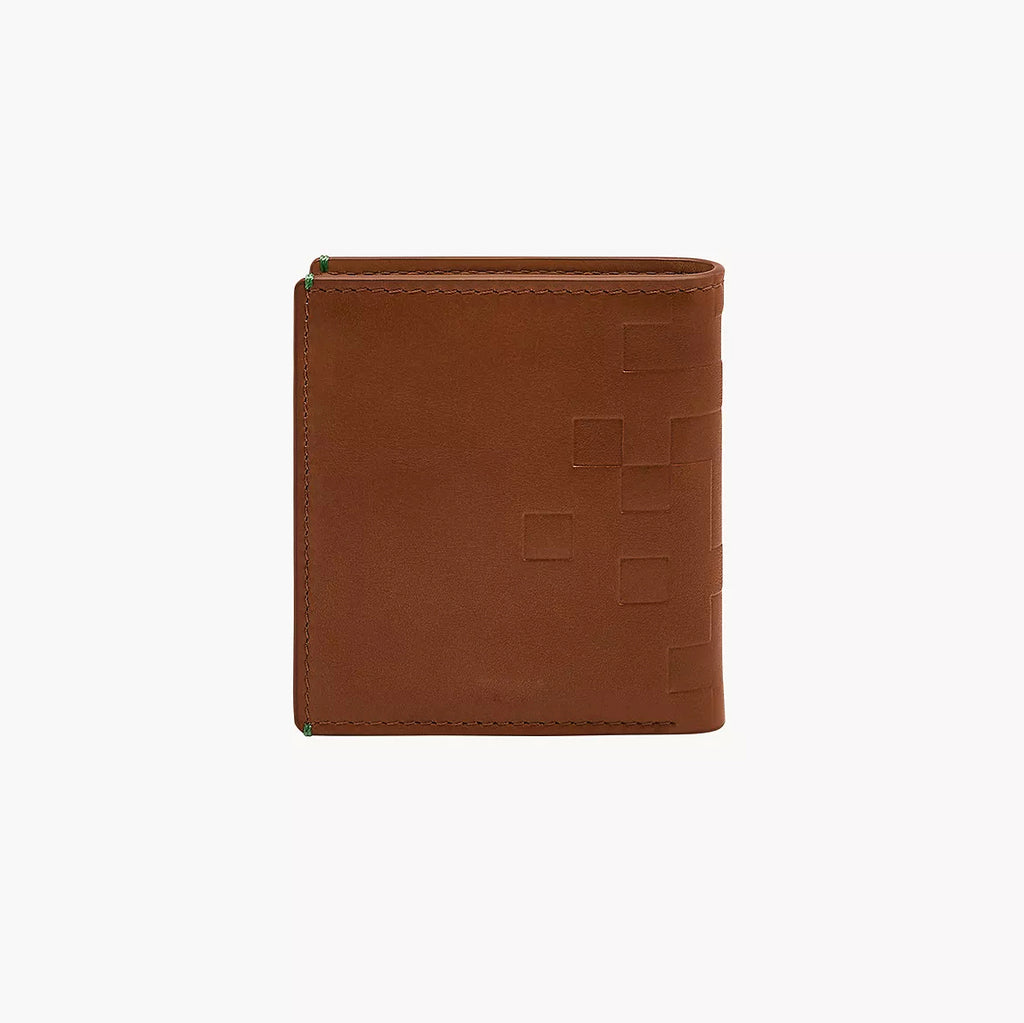 Men's Minecraft Design Leather Wallet & Card Holder