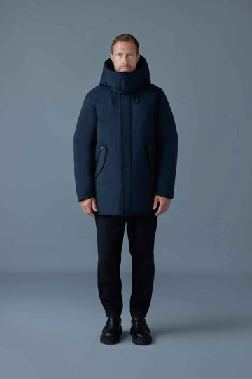 Men's Regular Fit Removable Bib Down Jacket
