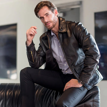 Men's Type 440 USN Carrier Leather Jacket