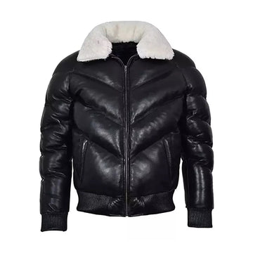 Men's V-Bomber Puffer Jacket