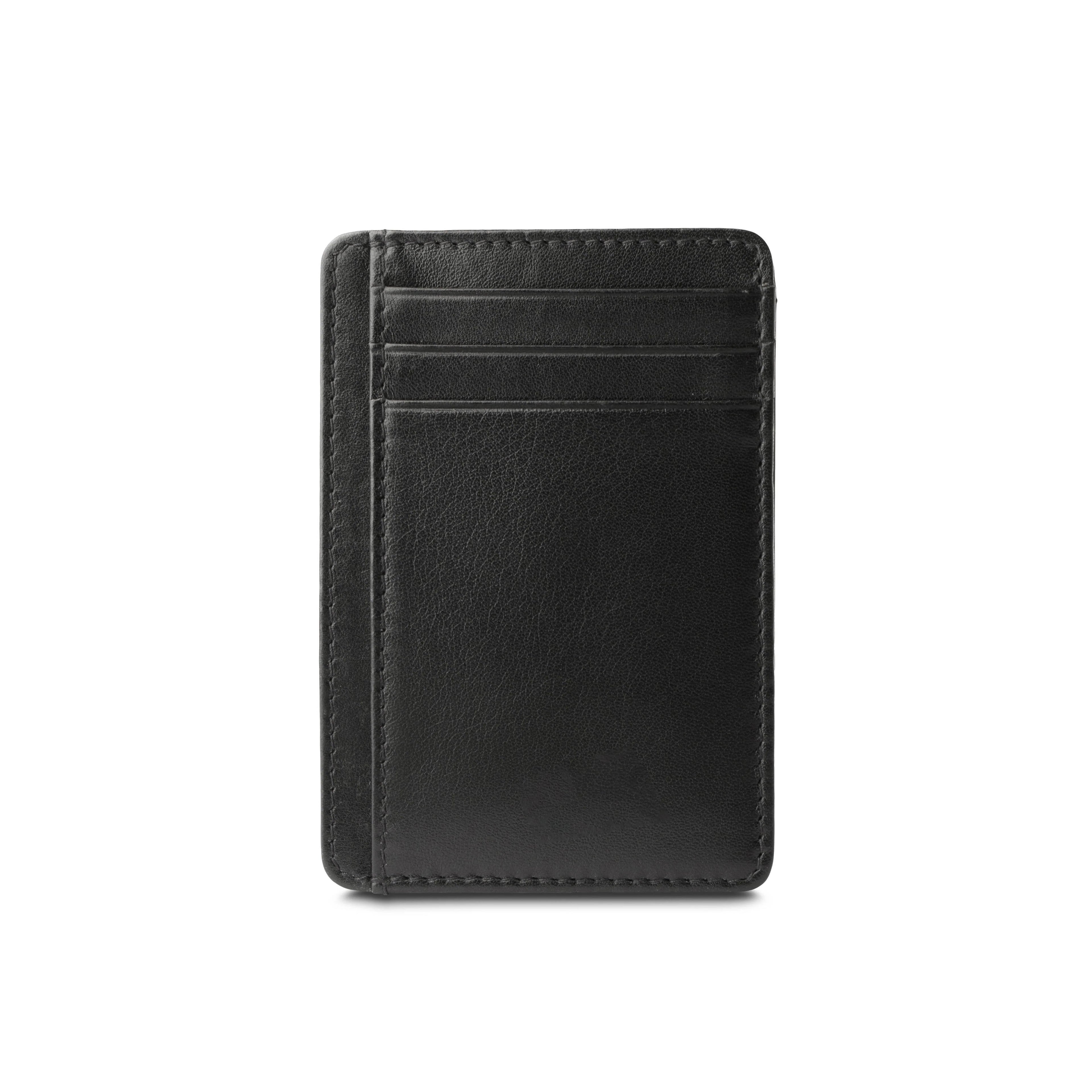 Men's Vitello 7 Pocket I.D Card Case Leather RFID
