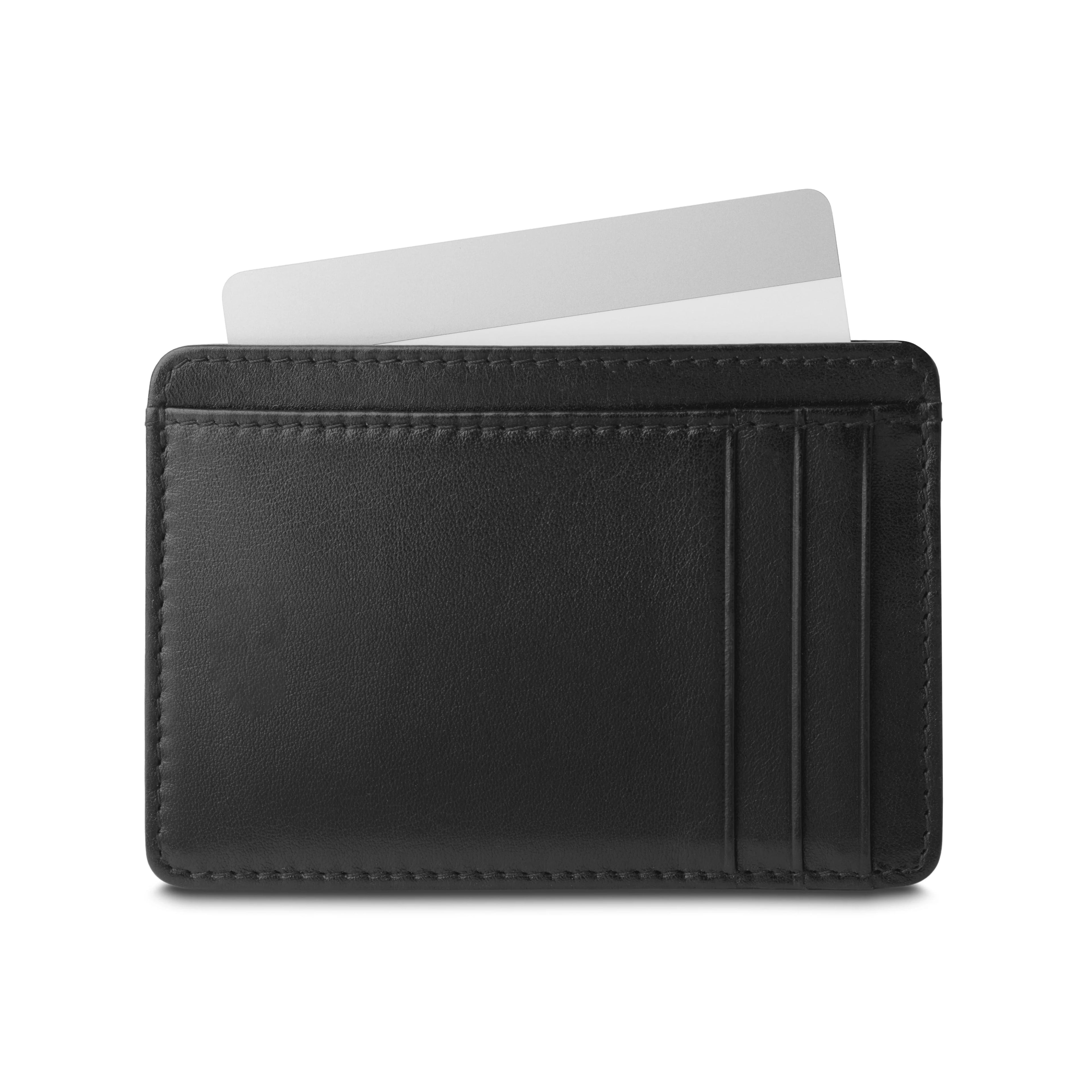 Men's Vitello 7 Pocket I.D Card Case Leather RFID