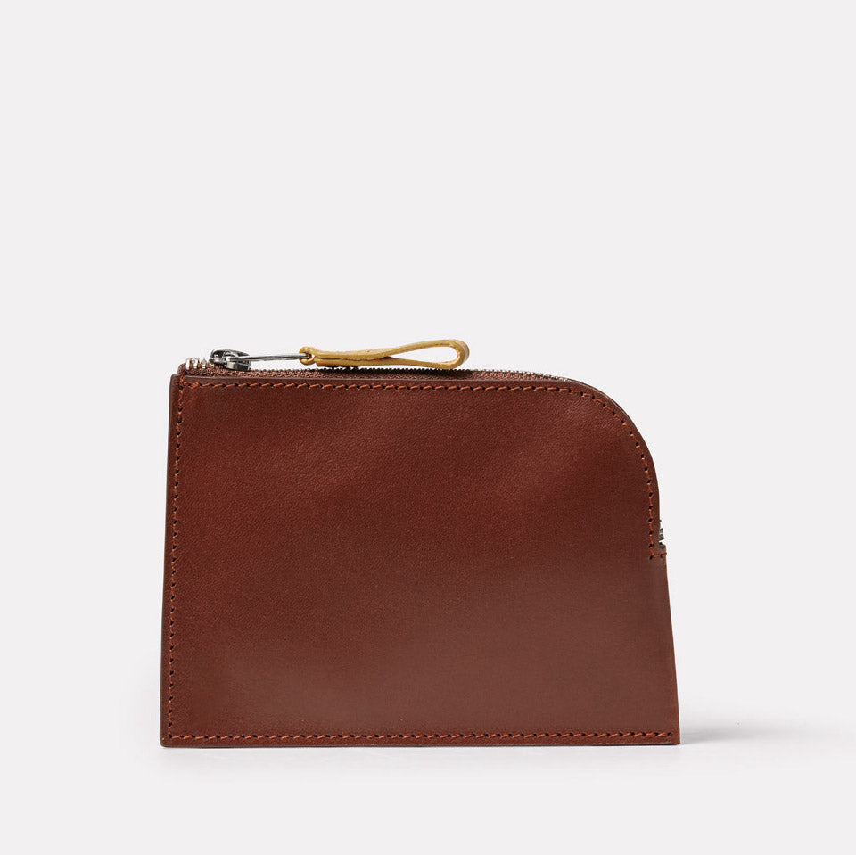 Women Leather Purse in Carob