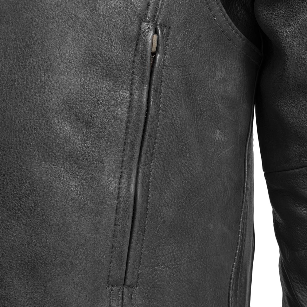 Raider Herren Motorrad Lederjacke 
