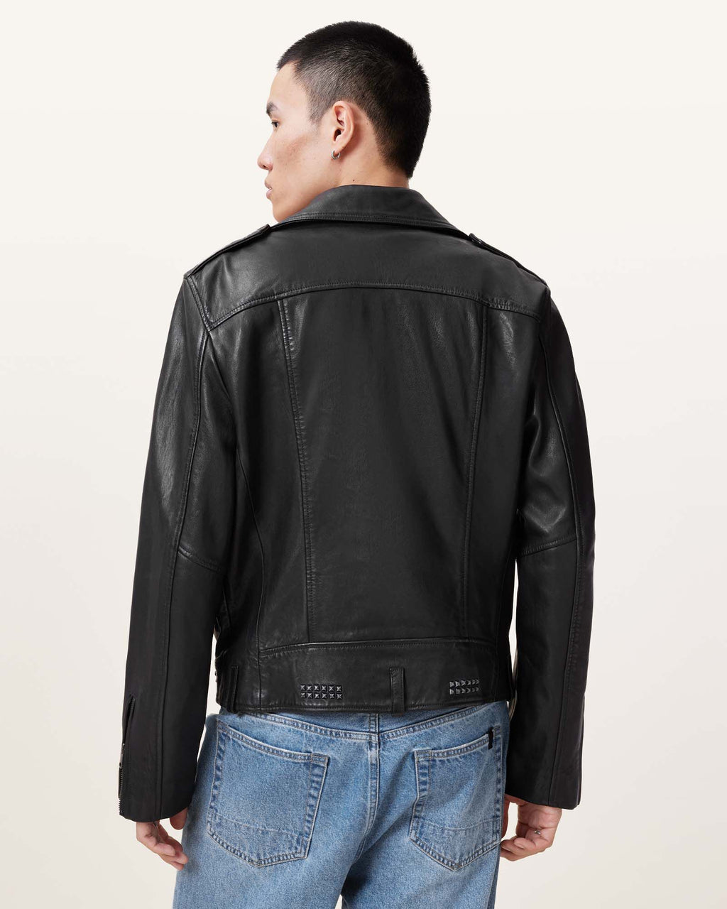 Ronnet Leather Biker Jacket