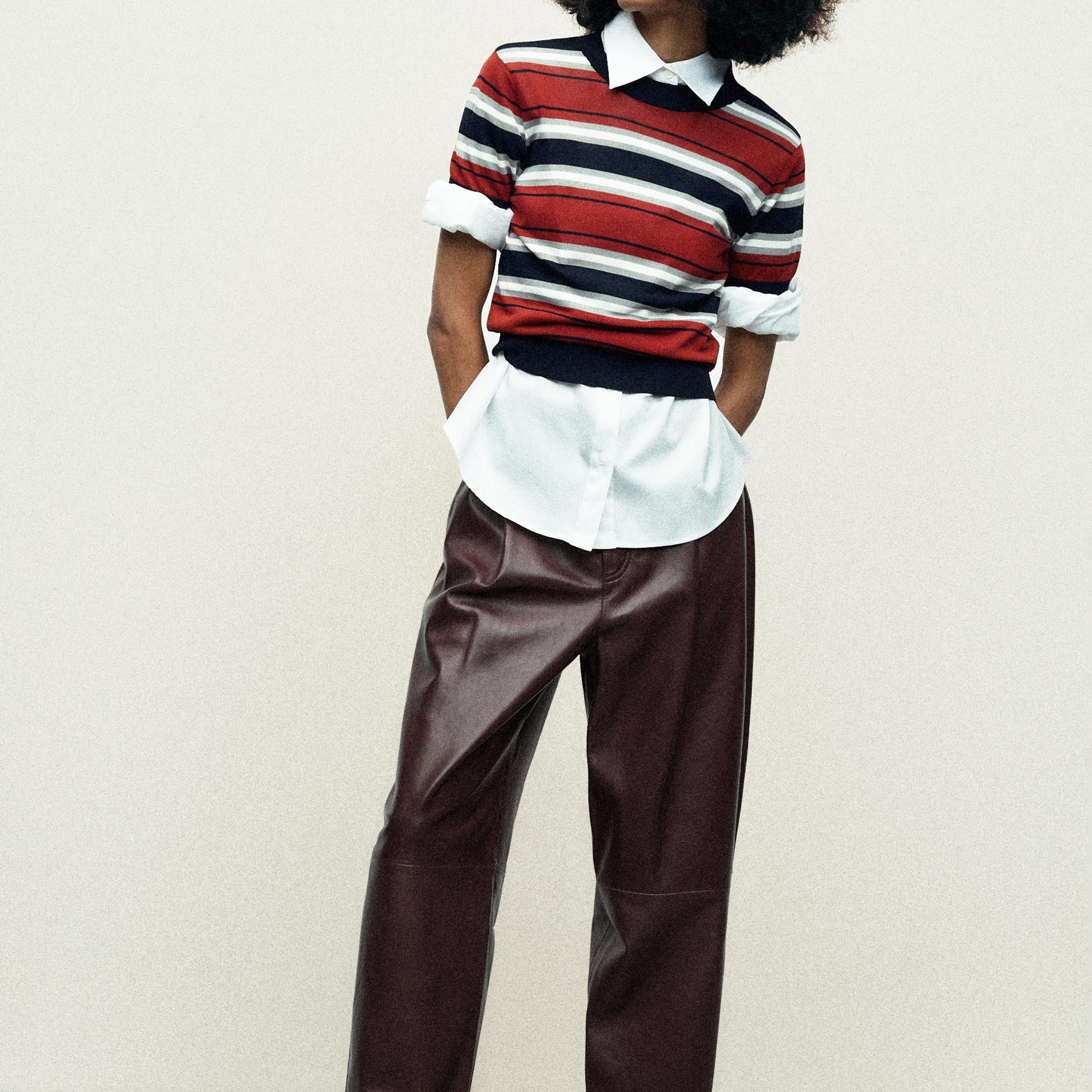 SATH's Limited Edition 100% Leather Balloon Pants