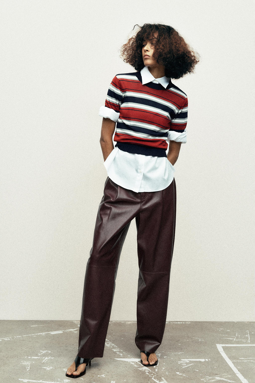 SATH's Limited Edition 100% Leather Balloon Pants