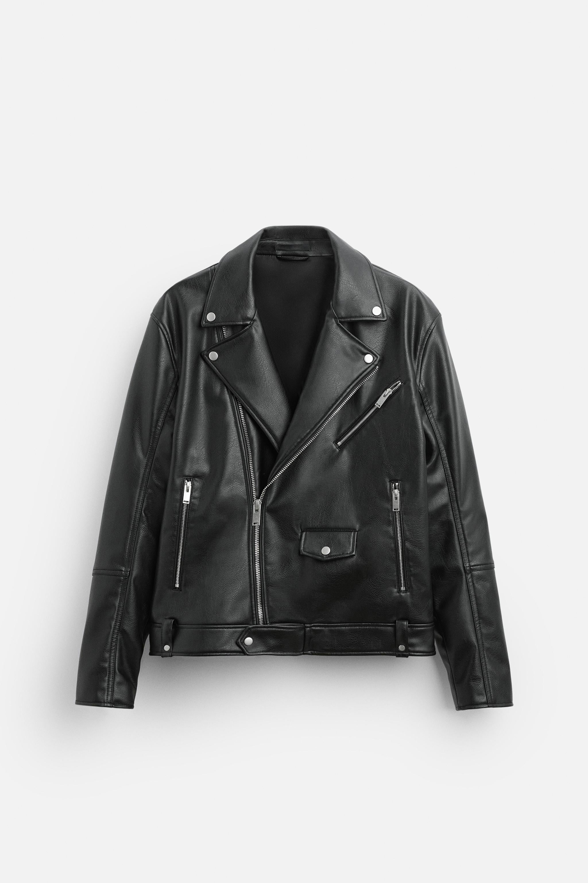 Sath Design Leather Biker Jacket
