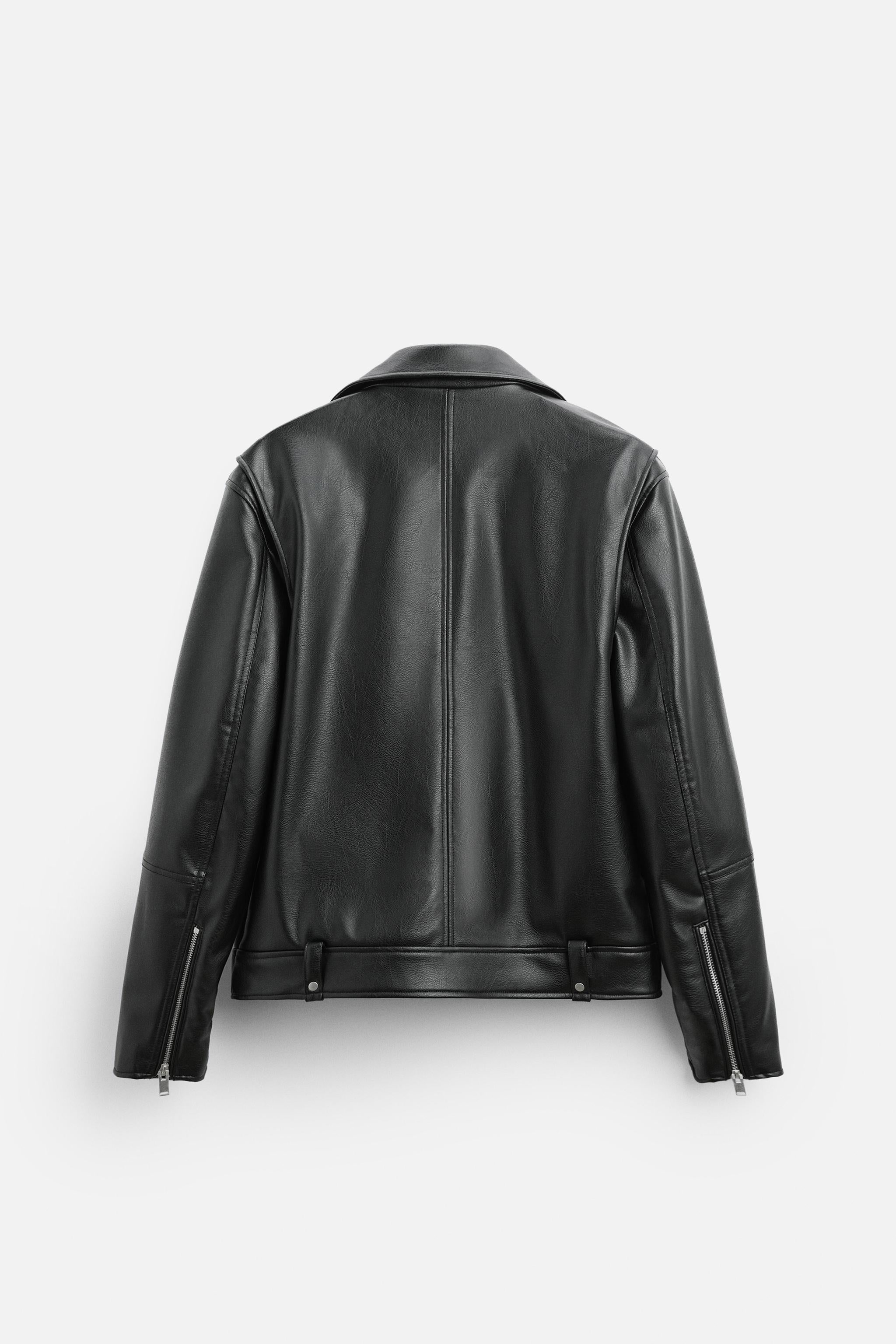 Sath Design Leather Biker Jacket