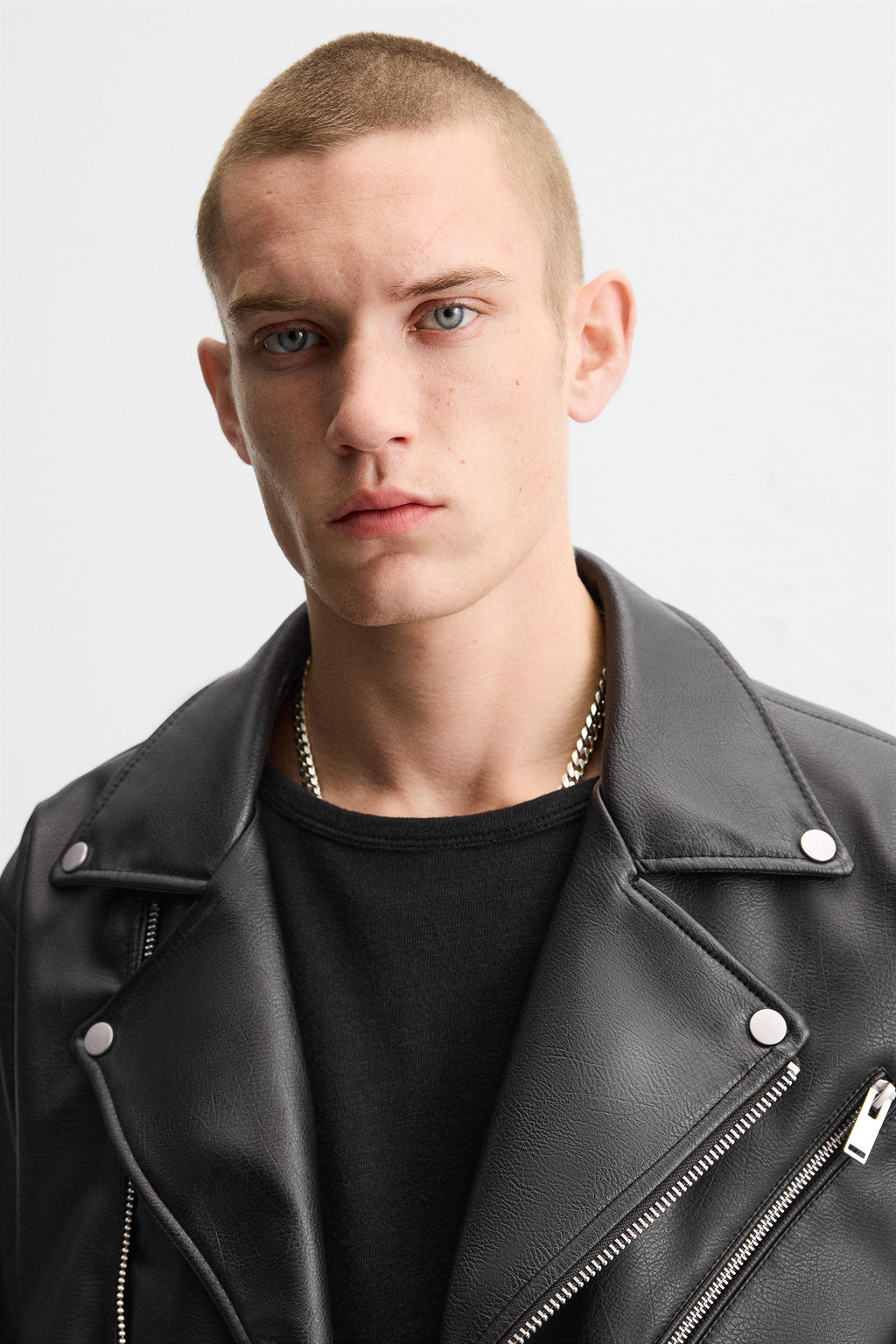 Sath Design Leather Biker Jacket